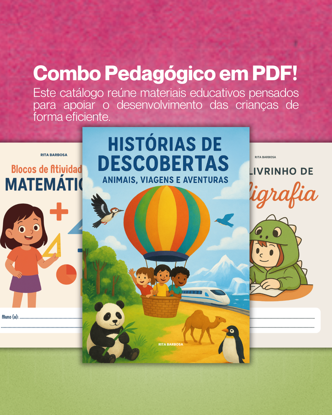 Kit Reforço Inteligente — Matemática + Leitura